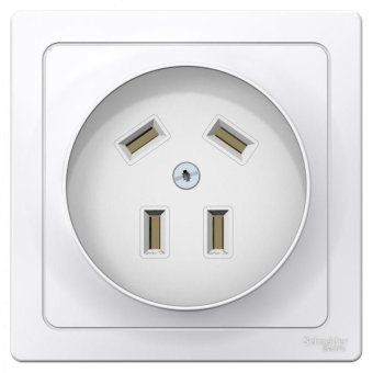 розетка 1-м сп blanca 32а ip20 400в 3п+n бел. se blnsr003241 от магазина Штепсель и батарейка. - фото_3