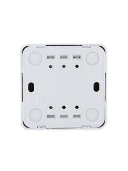 переключатель проходной 1-кл. 1п оп viola 10а ip20 бел. lezard 751-0200-105 от магазина Штепсель и батарейка. - фото_2