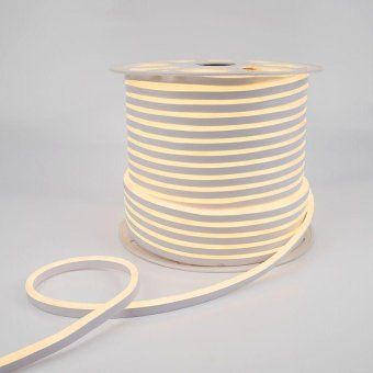 шнур светодиодный гибкий неон led smd 8х16мм 120led/м теп. бел. (уп.100м) neon-night 131-046 от магазина Штепсель и батарейка. - фото_7