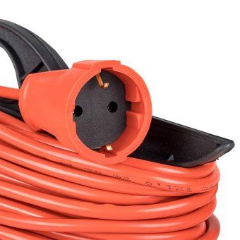 удлинитель-шнур на рамке 1х10м с заземл. 16 ip20 зевс 2.0 3.5квт пвс 3х1 proxima ekf usrb02-16-310-1-10 от магазина Штепсель и батарейка. - фото_4