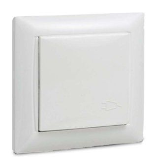 розетка 1-м valenzo защ. крышка с заземл. 6114 бел. asd / in home 4690612006376 от магазина Штепсель и батарейка.