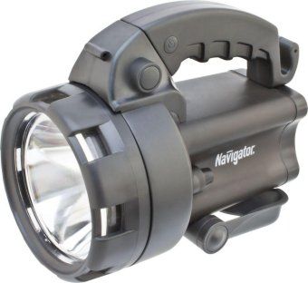 фонарь-прожектор аккумуляторный 94 963 npt-sp09-accu 1cree 3вт + 4led аккум. 4в 4а.ч. navigator 94963 от магазина Штепсель и батарейка. - фото_2