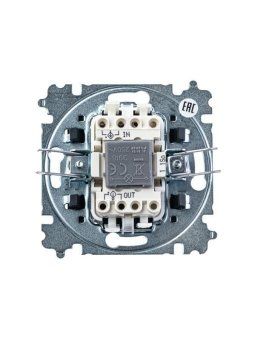 выключатель 1-кл. сп levit ip20 с подсветкой серебр./дым. черн. abb 2chh590146a6070 от магазина Штепсель и батарейка. - фото_2