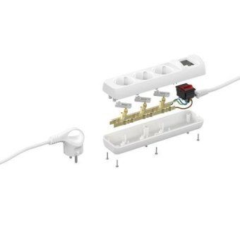 удлинитель 3х3м с заземл. 10а ip20 ux-3es-3m пвс 3х0.75 с выкл. эра б0035751 от магазина Штепсель и батарейка. - фото_4