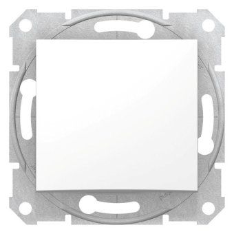 переключатель проходной 1-кл. сп sedna 10а ip20 (сх. 6) 250в механизм бел. sche sdn0400121 от магазина Штепсель и батарейка.