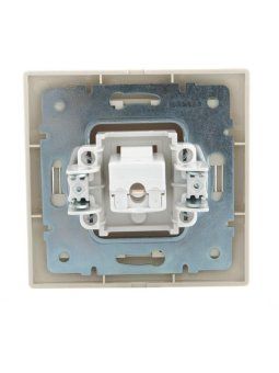 розетка компьютерная 1-м сп mira rj45 крем./крем.. lezard 701-0303-139 от магазина Штепсель и батарейка. - фото_4