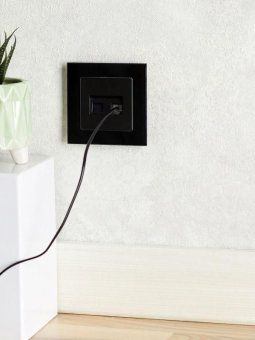розетка компьютерная двойн. сп rj45 кат.5e brite рк10-2-брч механизм черн. iek br-k20-1-k02 от магазина Штепсель и батарейка. - фото_8