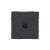 розетка компьютерная 1-м kant rj45 кат.5e без шторки черн. уголь dkc 7012663 от магазина Штепсель и батарейка.