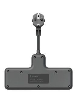 удлинитель с сетевым фильтром 3х0.3м 10а 2usb + 1usbc 2500вт пвс 3х1 компакт черн. космос frksm0.3m-3g(b)usb от магазина Штепсель и батарейка. - фото_4