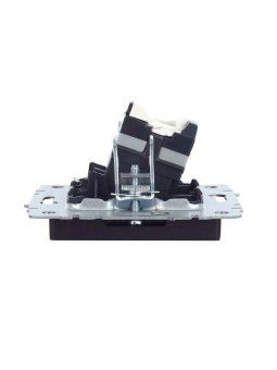 розетка компьютерная сп rj45 кат.5e brite рк10-брч механизм черн. iek br-k10-1-k02 от магазина Штепсель и батарейка. - фото_2