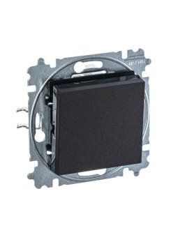 выключатель кнопочный 1-кл. сп levit ip20 антрацит/дым. черн. abb 2chh599145a6063 от магазина Штепсель и батарейка.