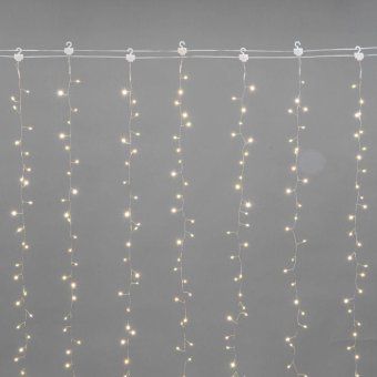 гирлянда светодиодный занавес из росы "фейерверк" 3х3м 900 led ip20 230в тепл. бел. neon-night 315-866 от магазина Штепсель и батарейка. - фото_8