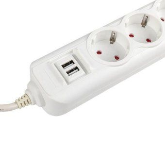 удлинитель 4х5м 16а ip20 эксперт 3.5квт 2хusb 2.1а пвс 3х1 proxima ekf uba16-2usb-4-05i от магазина Штепсель и батарейка. - фото_5