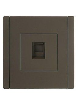 розетка компьютерная rj45 кат.5e forte&piano fp332 сер. iek fp-k10-1-k03 от магазина Штепсель и батарейка. - фото_2
