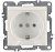 розетка 1-м сп lavin/karen 16а ip20 с заземл. с крышкой механизм бел. arvia 50 01 1000 218 от магазина Штепсель и батарейка.
