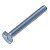 болт м8х80х80 din 933 класс прочн. 5.8 цинк (уп.2шт) европодвес стройметиз 30110412 от магазина Штепсель и батарейка.