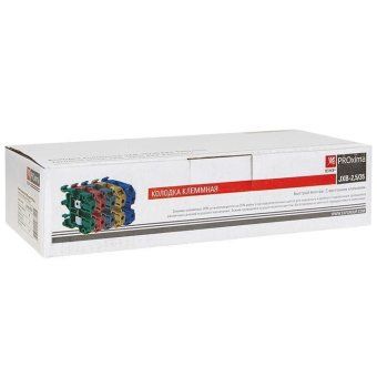 колодка клеммная jxb-2.5/35 (25а) желт. ekf plc-jxb-2.5/35y от магазина Штепсель и батарейка. - фото_2