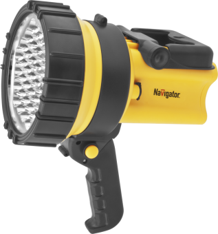 фонарь-прожектор аккумуляторный 94 966 npt-sp10-accu 37led аккум. 4в 4а.ч. navigator 94966 от магазина Штепсель и батарейка. - фото_2