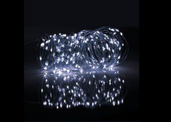 светильник светодиодный садовый slr-g03-200w нить 200led холод. бел. на солнечн. батарее фаzа 5033337 от магазина Штепсель и батарейка. - фото_2