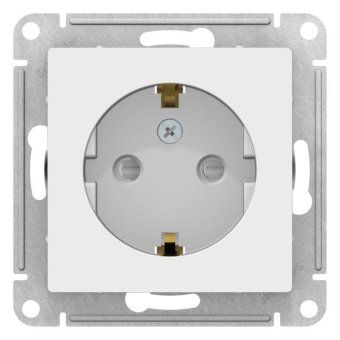 розетка atlasdesign 16а с заземл. защ. шторки механизм лотос se atn001345 от магазина Штепсель и батарейка. - фото_3
