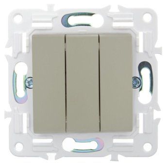 выключатель 3-кл. skandy 10а sk-v11b беж. iek sk-v30-0-10-k10 от магазина Штепсель и батарейка. - фото_3