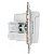 розетка 1-м skandy 16а ip44 с заземл. защ. шторки с крышкой sk-r11w арктич. бел. iek sk-r16-16-44-k01 от магазина Штепсель и батарейка.