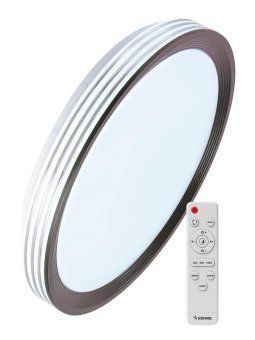 светильник светодиодный premium afina 75вт 230в 3000-6500к 6000лм ip40 485х90мм настенно-потолочный управляемый с пультом ду космос ksafin75w от магазина Штепсель и батарейка.