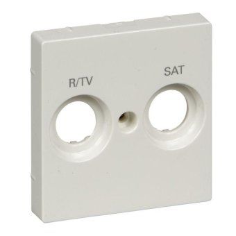 плата merten центральная с маркир. r/tv и sat полярно бел. sche mtn299819 от магазина Штепсель и батарейка.