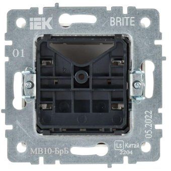 вывод кабеля brite мв10-брб механизм бел. iek br-vk10-0-k01 от магазина Штепсель и батарейка. - фото_3