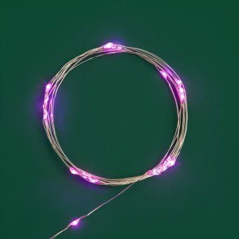 гирлянда светодиодная "роса" 2м 20led роз. 2вт 4.5в ip20 провод прозр. neon-night 303-007 от магазина Штепсель и батарейка. - фото_5