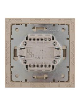 выключатель 3-кл. сп rain ip20 крем. lezard 703-0303-109 от магазина Штепсель и батарейка. - фото_2