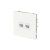 розетка компьютерная 2-м kant rj45 кат.6a без шторки бел. магнолия dkc 7000674 от магазина Штепсель и батарейка. - фото_2