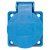 розетка панельная 112 скрытая 2p+pе 16а 220в ip44 с защ. крышкой ekf ps-112-16-220 от магазина Штепсель и батарейка. - фото_5