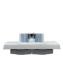 розетка 2-м сп brite рсбш12-3-44-бра 16а в сборе ip44 с крышкой алюм. iek br-r26-16-44-k47-f от магазина Штепсель и батарейка. - фото_5