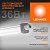 светильник светодиодный eco class damp proof slim 36вт 4000к ip65 3700лм 1.2м дсп промышленный накладной/подвесной сер. (аналог лсп) ledvance 4058075169128 от магазина Штепсель и батарейка.