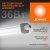 светильник светодиодный eco class damp proof slim 36вт 4000к ip65 3700лм 1.2м дсп промышленный накладной/подвесной сер. (аналог лсп) ledvance 4058075169128 от магазина Штепсель и батарейка.