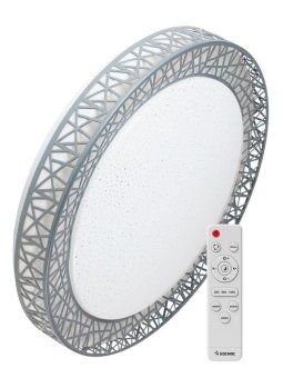 светильник светодиодный premium loft-b 75вт 230в 3000-6500к 6000лм ip40 490х100мм настенно-потолочный управляемый с пультом ду космос kslofg75w от магазина Штепсель и батарейка.