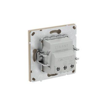 розетка силовая kant 2p+e защ. шторки ванильн. марципан dkc 7015033 от магазина Штепсель и батарейка. - фото_5