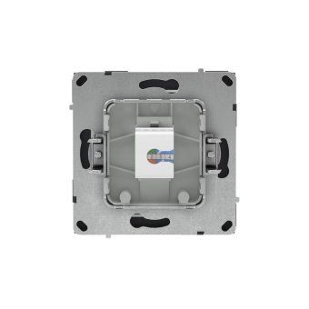 розетка компьютерная 1-м kant rj45 кат.6a без шторки черн. уголь dkc 7012673 от магазина Штепсель и батарейка. - фото_3