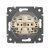 розетка 1-м сп valena 16а ip21 230/250в 2p+e с заземл. защ. шторки на винтах механизм алюм. leg 770121 от магазина Штепсель и батарейка. - фото_2