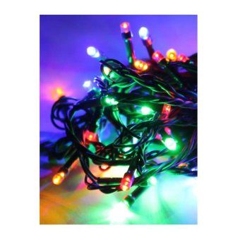 гирлянда светодиодная 80led зел. провод 8.8м (7.3+1.5) расстояние между лампами 10см 8 режимов мигания ip20 мультиколор космос koc_gir80led_rgb от магазина Штепсель и батарейка.