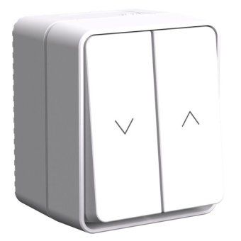 выключатель для жалюзи 2-кл. оп atlasdesign profi 10а ip54 бел. se atn540119 от магазина Штепсель и батарейка.