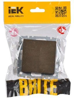выключатель проходной 1-кл. сп brite вс10-1-6-бртб 10а механизм бронза iek br-v12-0-10-k45 от магазина Штепсель и батарейка. - фото_6