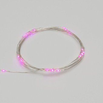 гирлянда светодиодная "роса" 2м 20led роз. 2вт 4.5в ip20 провод прозр. neon-night 303-007 от магазина Штепсель и батарейка. - фото_2