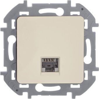 розетка компьютерная inspiria rj45 кат.5e utp сл. кость leg 673826 от магазина Штепсель и батарейка. - фото_2