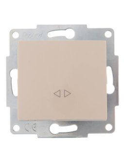 выключатель промежуточный 1-кл. 2п сп karina 10а ip20 механизм крем. lezard 707-0388-107 от магазина Штепсель и батарейка. - фото_3