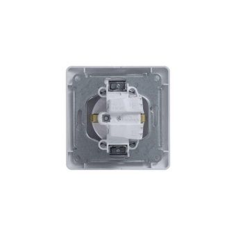 розетка 1-м сп glossa 16а ip20 с заземл. защ. шторки в сборе бел. se gsl000144 от магазина Штепсель и батарейка.