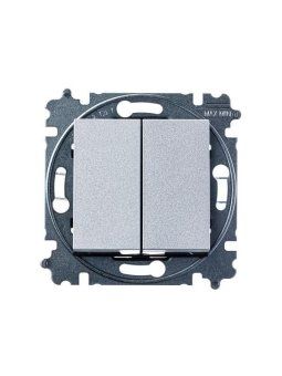 переключатель 2-кл. сп levit ip20 серебр./дым. черн. abb 2chh595245a6070 от магазина Штепсель и батарейка. - фото_3