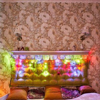 гирлянда светодиодная "айсикл" (бахрома) 1.8х0.5м 48led мультиколор 4.1вт 230в ip20 провод прозр. neon-night 255-019 от магазина Штепсель и батарейка. - фото_6