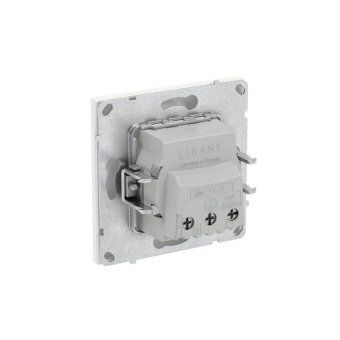 розетка силовая kant 2p+e без шторки бел. магнолия dkc 7000033 от магазина Штепсель и батарейка. - фото_5